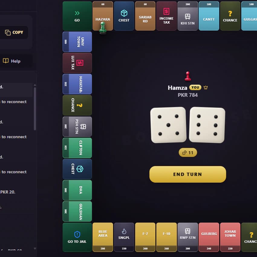 Monopoly on BoardVerse